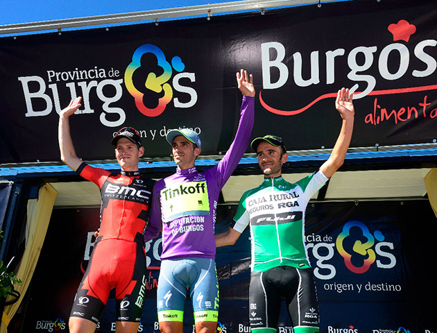 Burgos podium